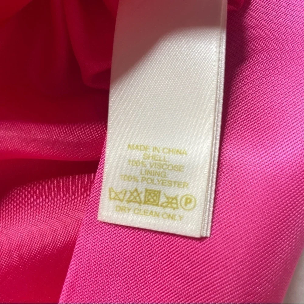 Kate Spade Denni Jewel Embellished Neckline Sleeveless Top in Zinnia Pink Size 2